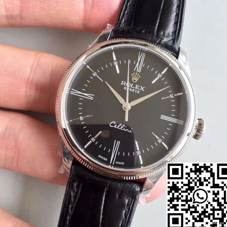 Dial MKS 50509 Factory Cellini Rolex V4 Black 0428